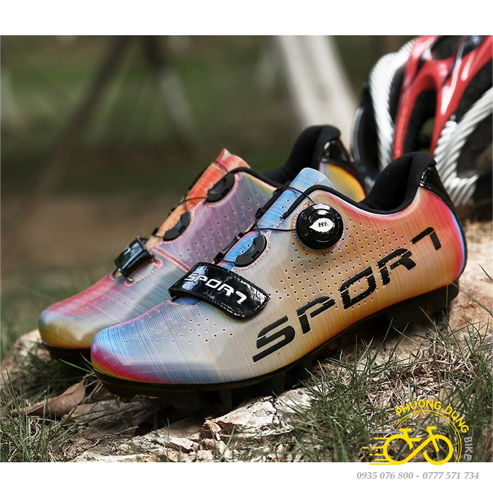 Giày nữ đi xe đạp thể thao Road, MTB SPORT  - 1 Khóa Vặn