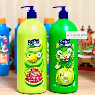 Sữa tắm- gội- xã suave kid 1180ml của mỹ