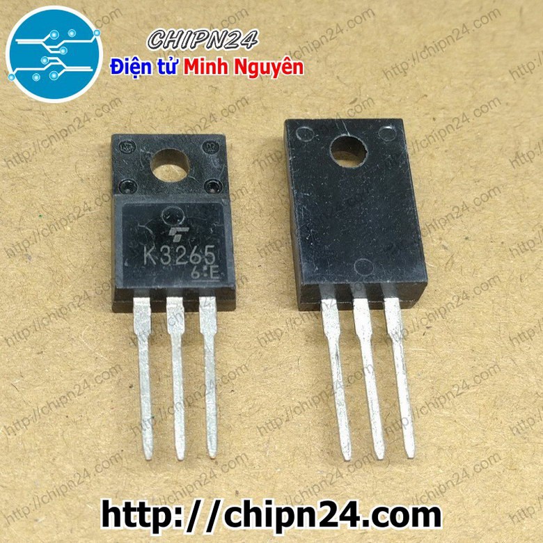 [1 CON] Mosfet K3265 TO-220F 10A 700V Kênh N (2SK3265 3265)