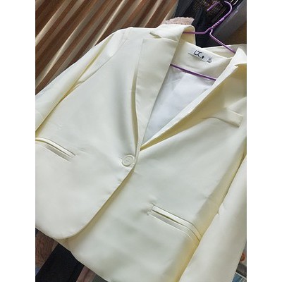 (Hàng Đẹp)Ảnh thật 3 hình cuối-HC612.Áo blazer dáng ngắn xuân hè Hàn Quốc | BigBuy360 - bigbuy360.vn