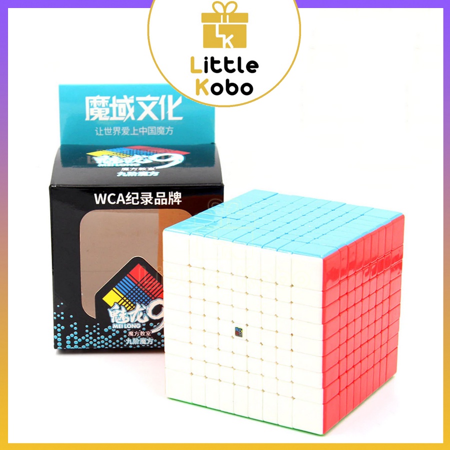 Rubik 9x9 Stickerless MoYu MeiLong MFJS Rubic 9 Tầng Đồ Chơi Trí Tuệ