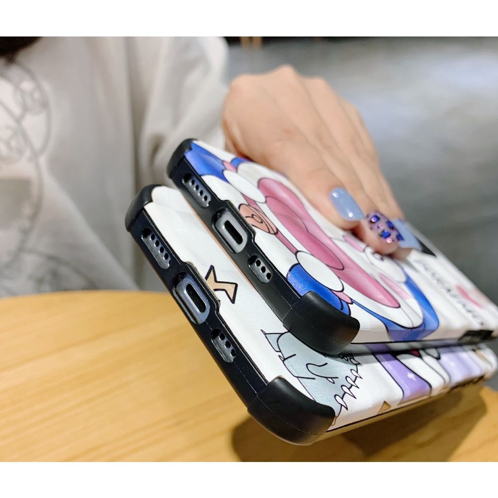 Ốp điện thoại silicon chống rơi họa tiết dễ thương cho IPhone 6 6+ 7 8+ SE X XS XR XSMAX 11 11pro 11promax 12 12promax