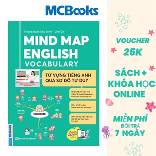 [Mã BMLT30 giảm đến 30K đơn 99K] Sách - Mindmap English Vocabulary -Từ Vựng Tiếng Anh Qua Sơ Đồ Tư Duy