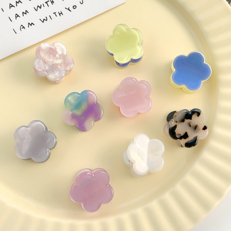 1 Kẹp Tóc Mini Hình Hoa Phong Cách Vintage Thời Trang Cho Nữ