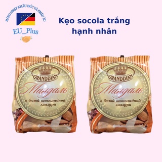Kẹo Socola Ivan hạnh nhân phủ Socola trắng 400g/  450g - Nga