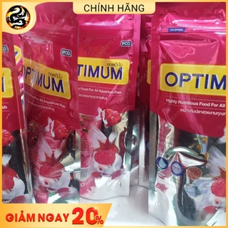 Cám cá thức ăn cho cá optimum tropical fish 20g - 100gr thức ăn cho cá cảnh