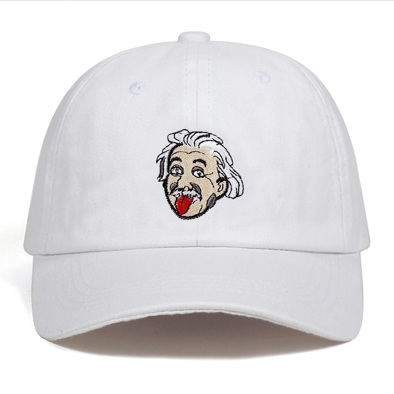 Mũ Lưỡi Trai Thêu Chữ Einstein