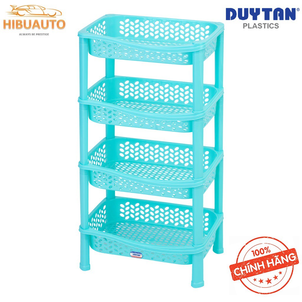 Kệ Nhựa Lỡ 4 Ngăn Cao Cấp Duy Tân (45 x 31 x 81 cm) No.693/4 | BigBuy360 - bigbuy360.vn