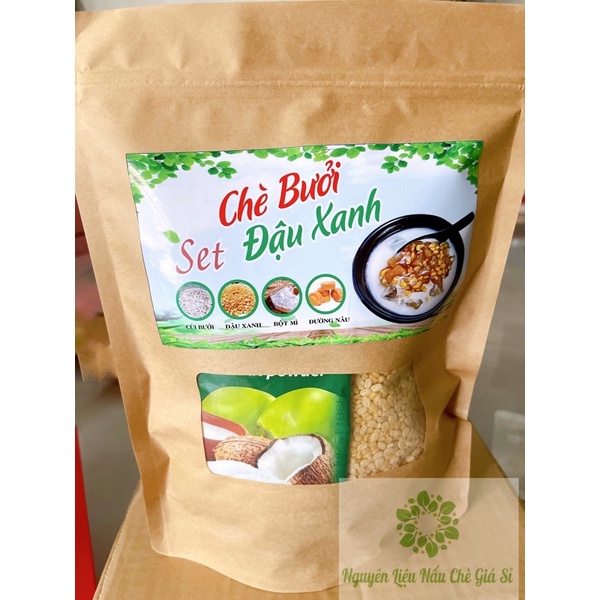 SET NGUYÊN LIỆU CHÈ BƯỞI THÀNH PHẨM 3KG CHÈ