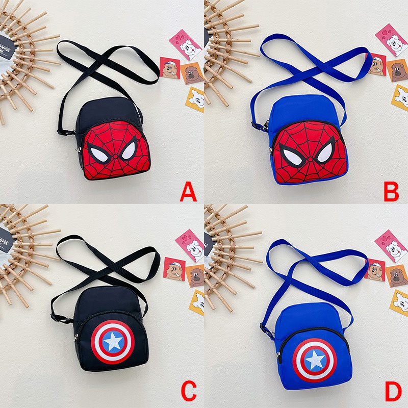 Túi Đeo Chéo Ngực/Thắt Lưng In Họa Tiết Hoạt Hình Phong Cách Phương Tây Thời Trang Cho Bé Trai Và Gái