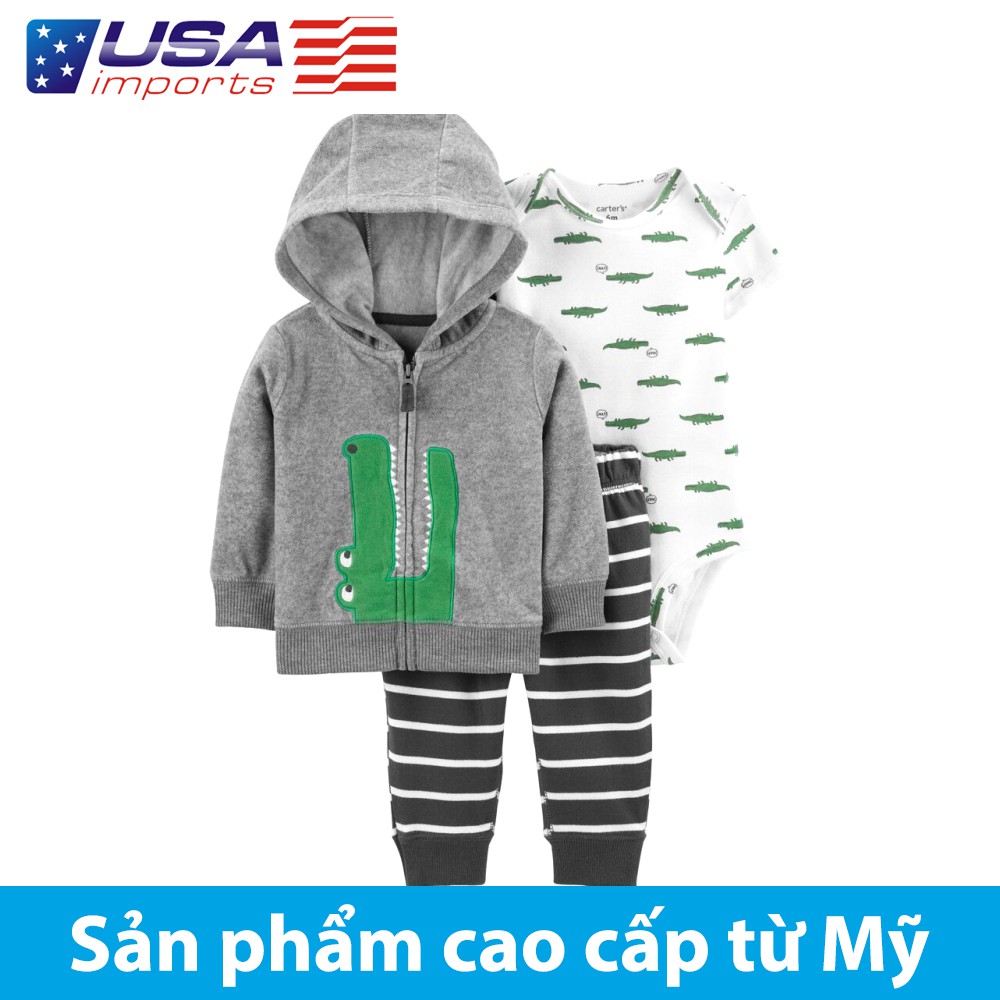 Set 3 món áo khoác kèm quần Car-tờ Auth Từ Mỹ (18517710)
