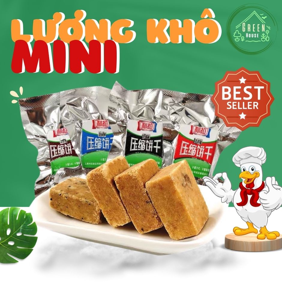 1KG LƯƠNG KHÔ MINI SẴN NHIỀU VỊ  - TIỆN SỬ DỤNG, NHIỀU NĂNG LƯỢNG