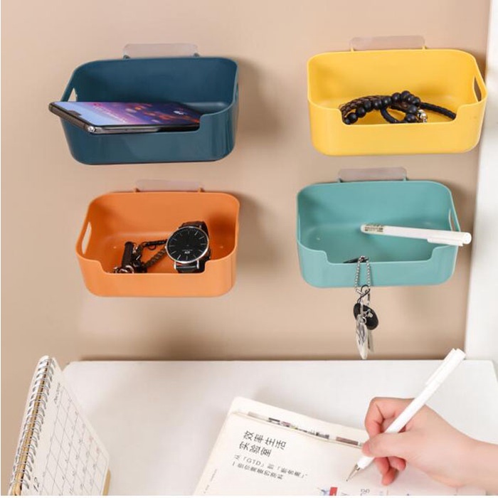 Kệ Đựng Điều Khiển Từ Xa Gắn Tường Không Để Lại Dấu Vết Tiện Dụng Cho Phòng Tắm