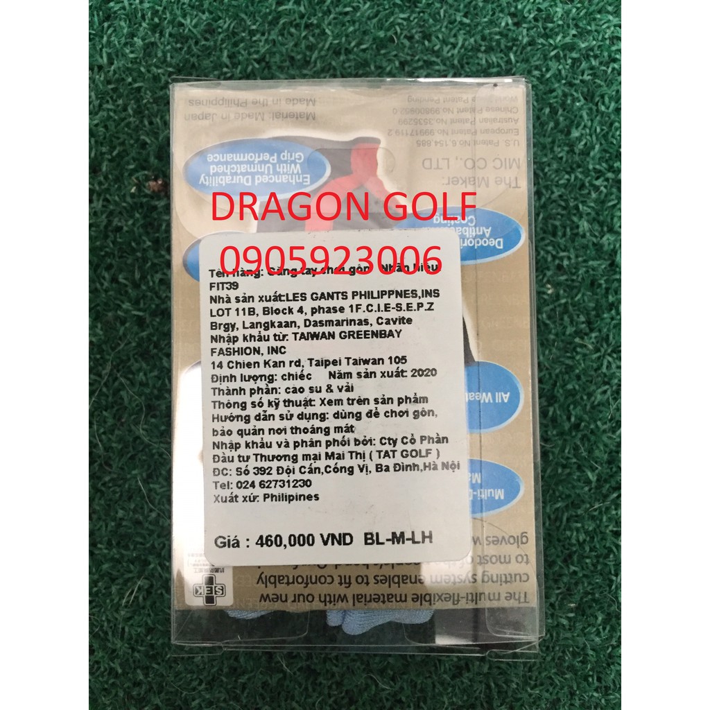 Găng tay golf Fit 39