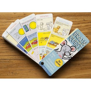 Bộ nhập - 4 hộp - Brain quest for 2-6 age