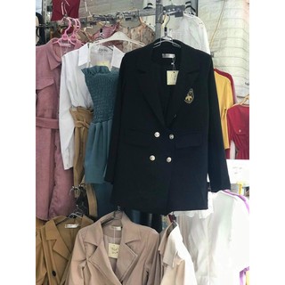 Áo vest thêu huy hiệu