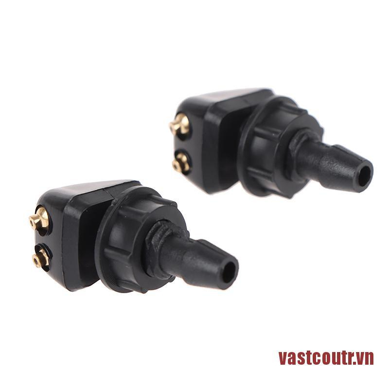 Bộ 2 Vòi Phun Nước Rửa Kính Chắn Gió Xe Hơi
