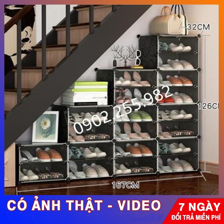 TỦ GẦM CẦU THANG SIÊU TIẾT KIỆM DIỆN TÍCH, SIÊU SANG, SIÊU SỊN MÀU SẮC TRANG NHÃ ĐA NĂNG THÔNG MINH ĐỂ ĐƯỢC 36 ĐÔI GIÀY