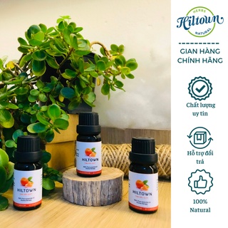Combo 2 lọ tinh dầu vỏ quýt HILLTOWN hỗ trợ làm đẹp da, giảm nếp nhăn, giảm stress căng thẳng