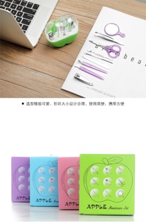Bộ dụng cụ làm móng thép không gỉ 8 món