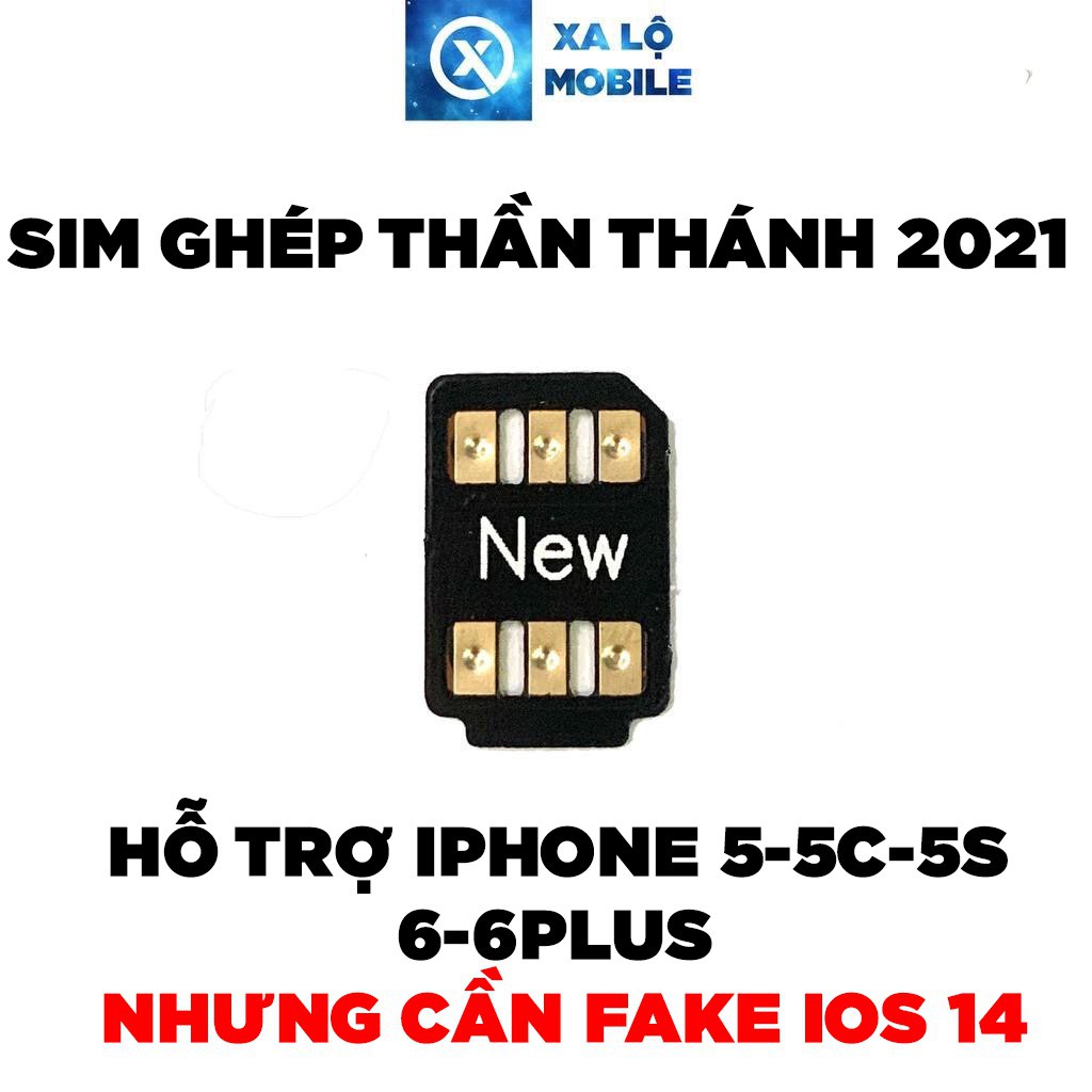 Sim Ghép auto nhận sim Thần Thánh Cho iPhone 2021