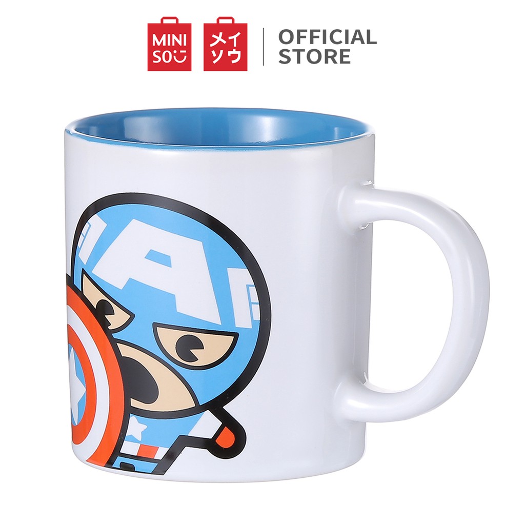 MINISO x MARVEL Cốc sứ 400ML (Captain America)