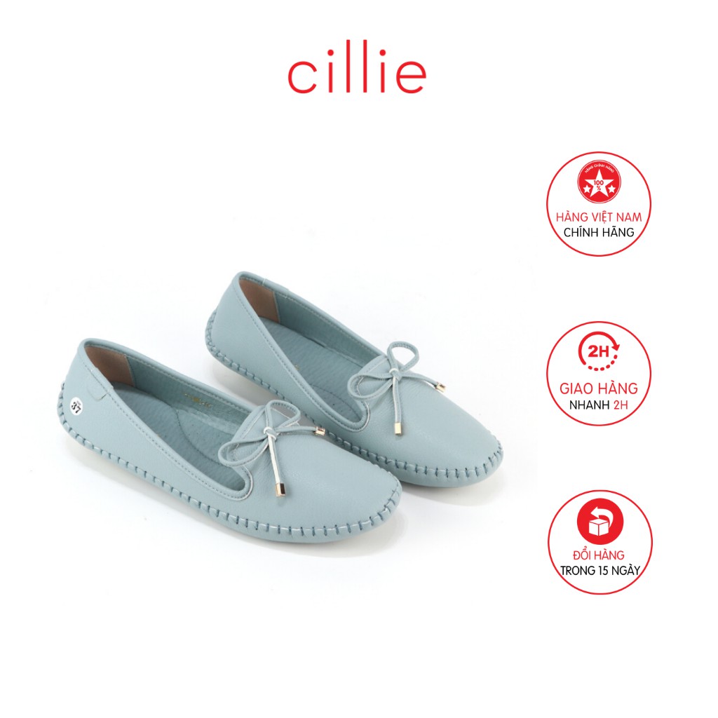 Giày búp bê mọi phối nơ Cillie 1131