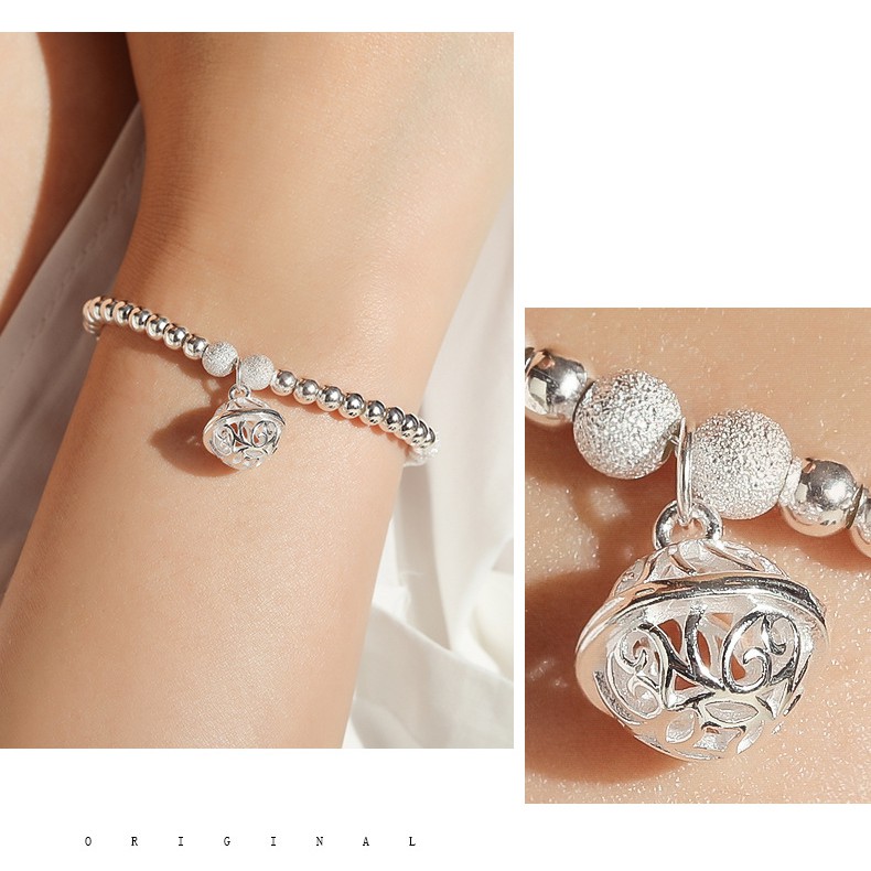 Lắc tay bạc 925 nữ trang sức đơn giản