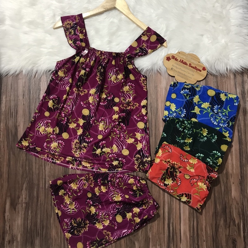Đồ bộ thun lạnh phối ren đẹp