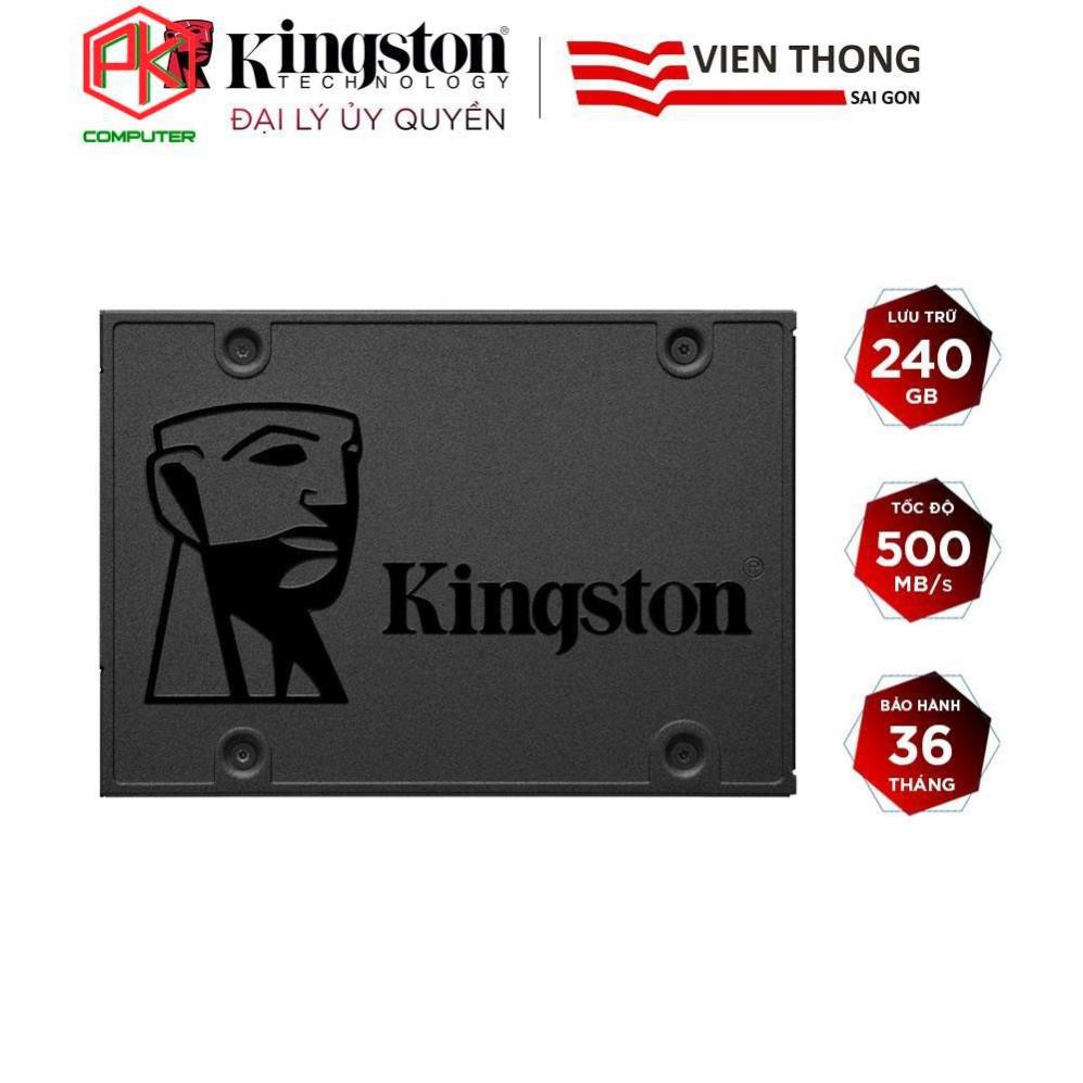 Ổ Cứng SSD KINGSTON 240GB A400 2.5'  SATA III  Bảo Hành Chính Hãng