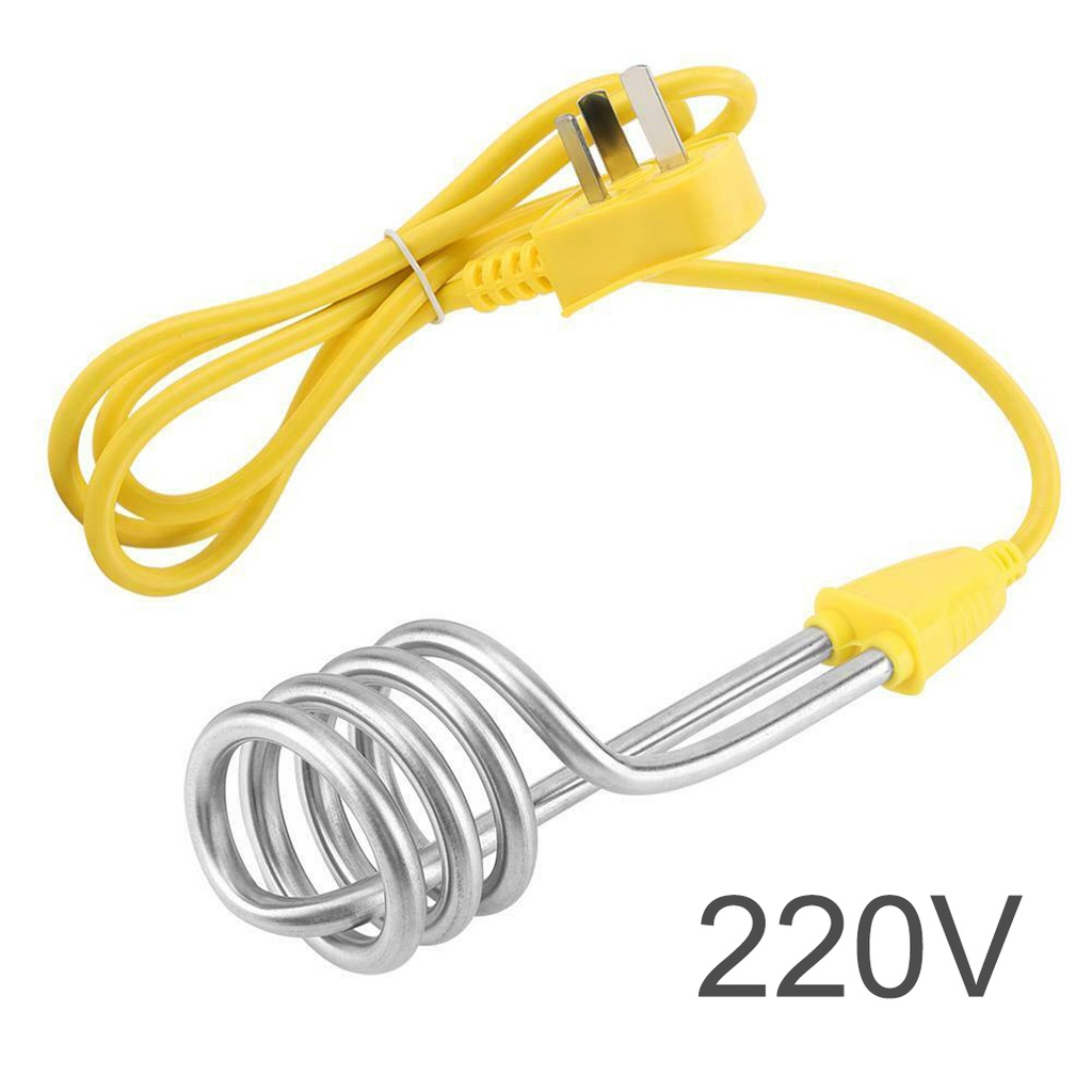 Thiết Bị Làm Nóng Nước Di Động Bằng Thép Không Gỉ Mới 1600w 220v