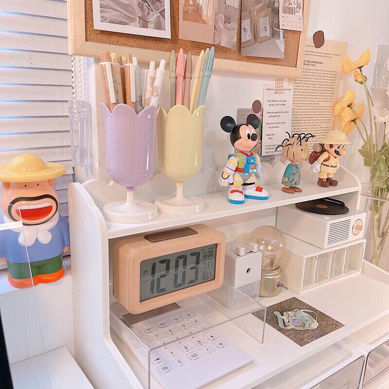 Kệ để bàn decor bàn học
