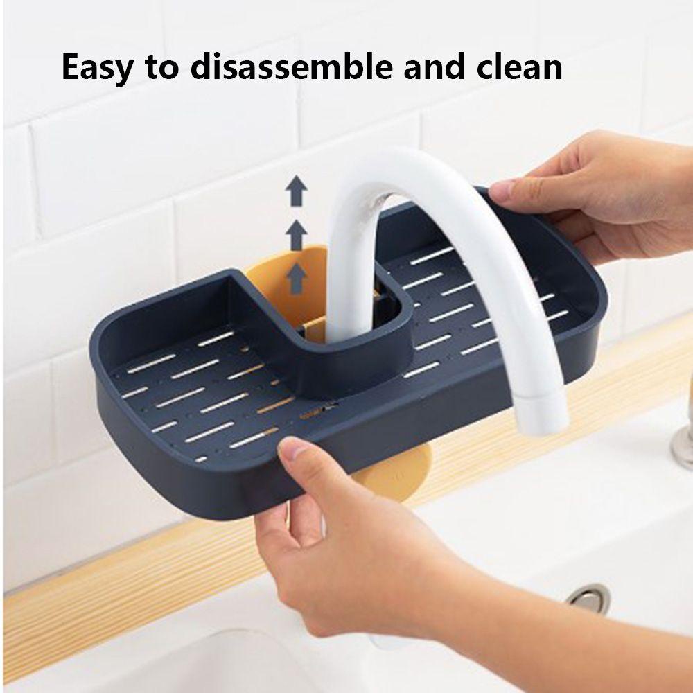 WATTLE Giá Đựng Mút Rửa Chén Treo Vòi Nước Nhà Bếp / Phòng Tắm Tiện Lợi 202