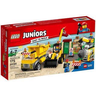 LEGO 10734 Juniors - Bộ Lắp Ráp Công Trường