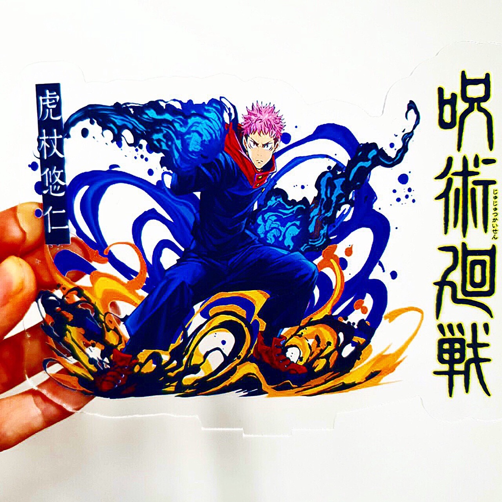 Mô hình standee anime bằng arcrylic Jujutsu Kaisen, Tokyo Revengers, Genshin Impact, Kimetsu no Yaiba, Attack on Titan