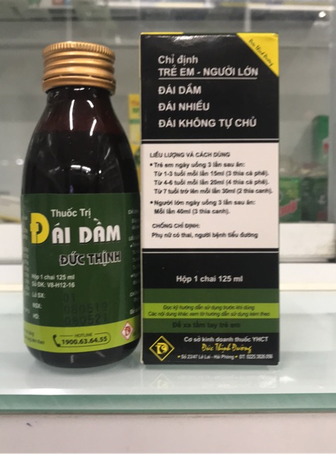 Siro Đái Dầm Đức Thịnh ( chai 200ml)