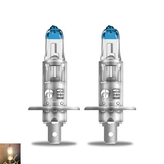 Combo 2 bóng đèn halogen tăng sáng 150% osram night breaker laser h1 12v 55w - nhập khẩu chính hãng