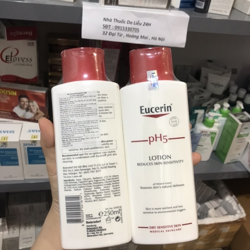 KEM DƯỠNG ẨM TOÀN THÂN EUCERIN PH5 LOTION 250ml