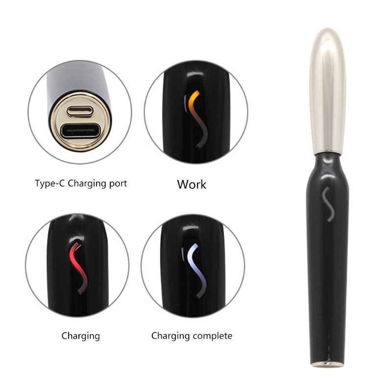 Dụng Cụ Uốn Lông Mi Mini Bằng Điện Có Thể Sạc Lại Bằng Cổng USB