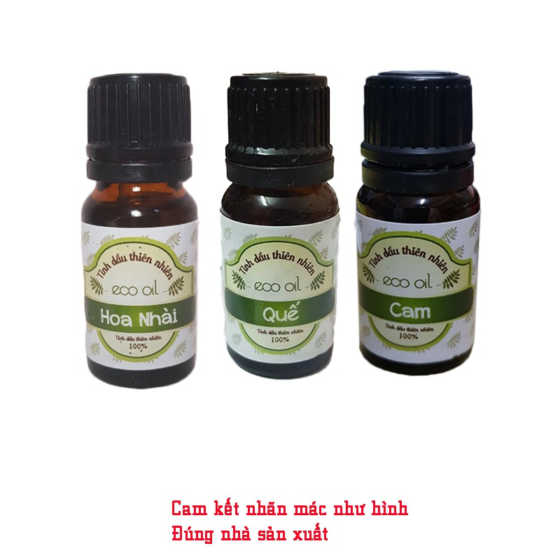 Combo 3 chai tinh dầu Eco oil 10ml