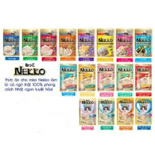 Pa tê mèo Nekko Kitten Nekko thạch thịt jelly gavy