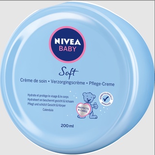 Kem dưỡng da Nivea Baby soft creme cho trẻ em từ sơ sinh date 12.2025