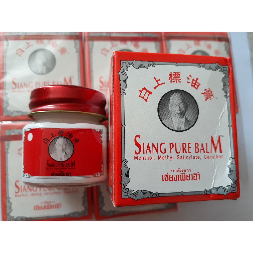 Dầu cù là đỏ SIANG PURE BALM 12g Thailan