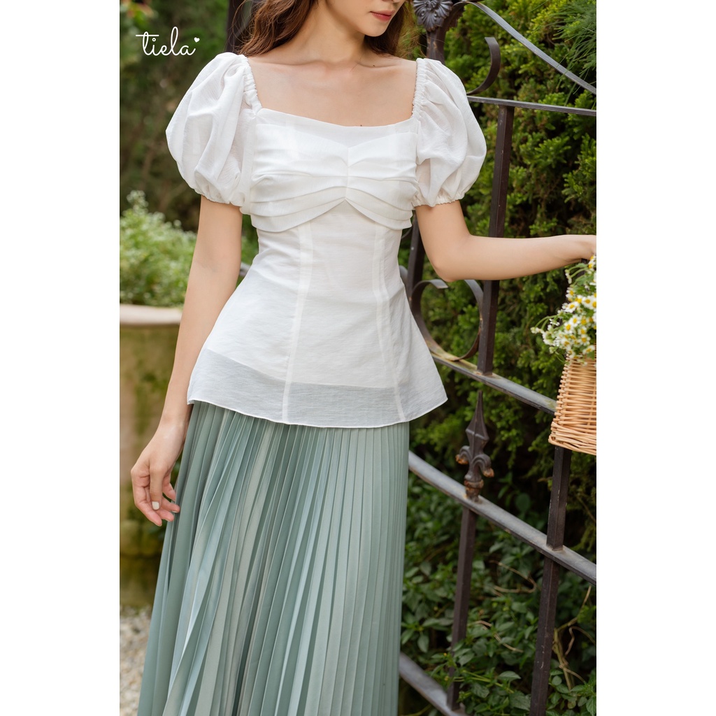 TIELA Áo kiểu nhún ngực-Jeny Top