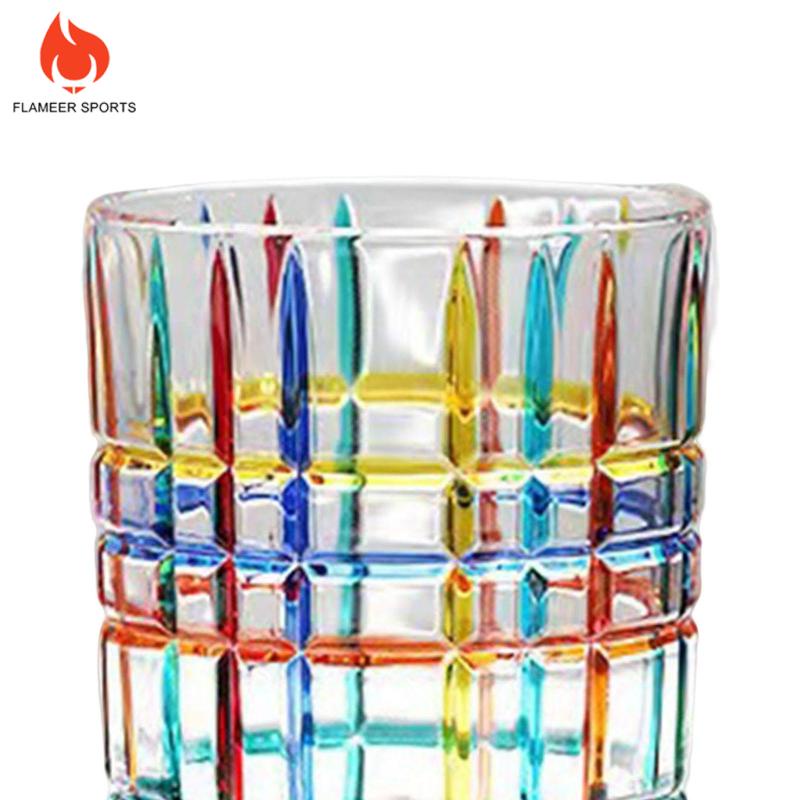 Cốc Thủy Tinh Uống Trà / Cà Phê Nhiều Màu Sắc Lzdzlx1 Dành Cho Gia Đình / Quán Bar