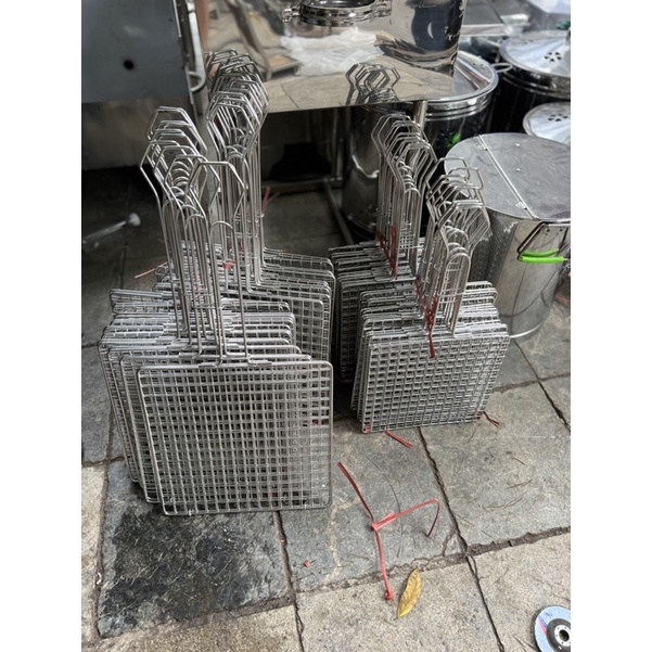 VỈ NƯỚNG THỊT INOX 304 HÀNG DÀY