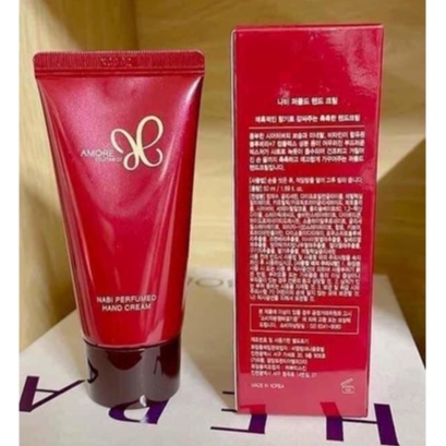 Kem dưỡng da tay Amore Counselor Nabi Perfumed Hand Cream tuyp 50ml