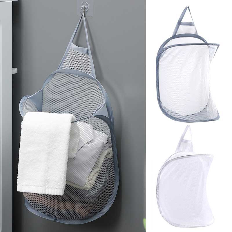Giỏ Lưới Đựng Đồ Giặt Bền Gấp Gọn Được