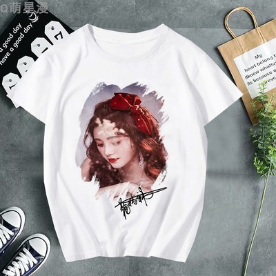 Áo thun nam nữ in hình thần tượng ngôi sao Cúc Tịnh Y đẹp lung linh dành cho fan hâm mộ