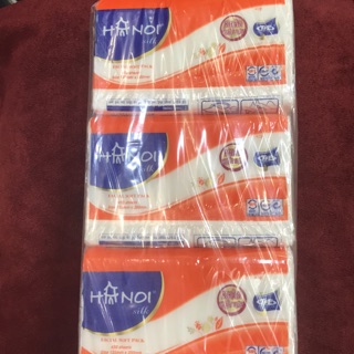 Giấy ăn lụa Hà Nội 150 tờ 3 lớp